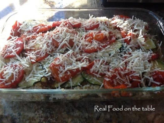 Zucchini rice gratin - 7