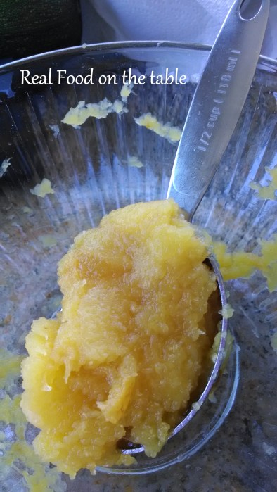 roasted pumpkin puree